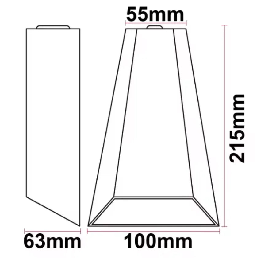 CRESTA OUTDOOR WALL FACADE LIGHT