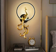 ROYALE PEACOCK WALL LAMP (Left)