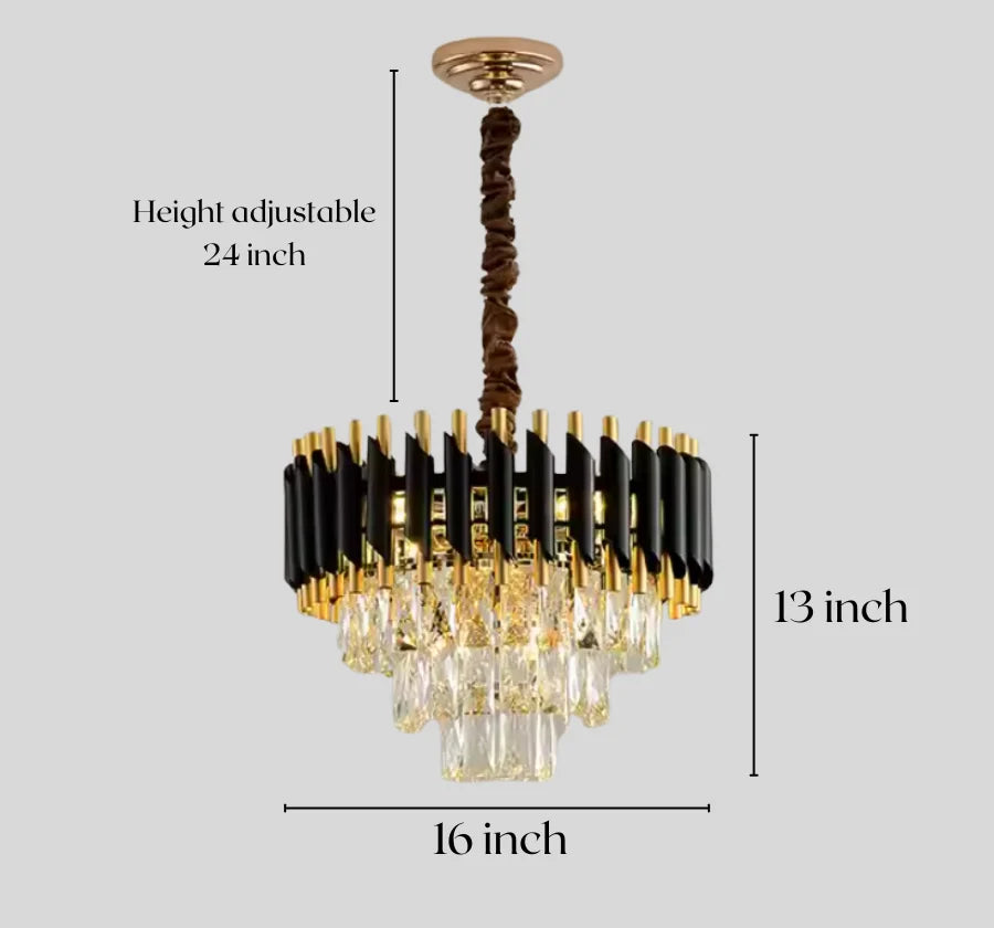 IMPERION CRYSTAL CHANDELIER