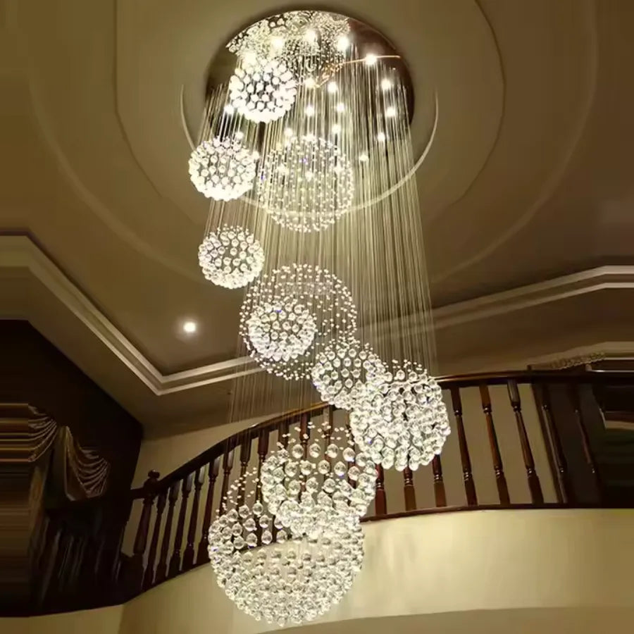 DEWDROP CRYSTAL CHANDELIER