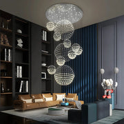 DEWDROP CRYSTAL CHANDELIER
