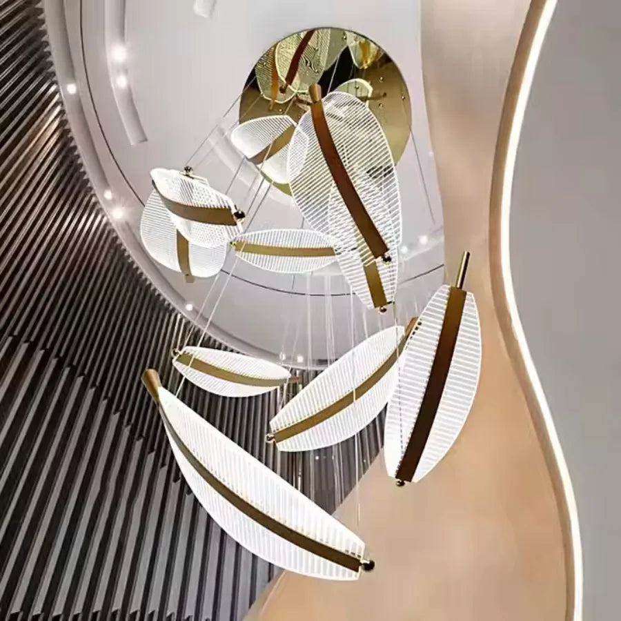 LEAF DUPLEX CHANDELIER