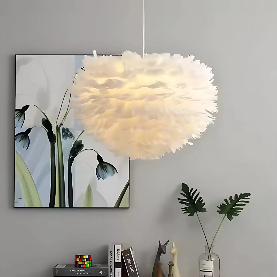 SERENOVA FEATHER HANGING LIGHT