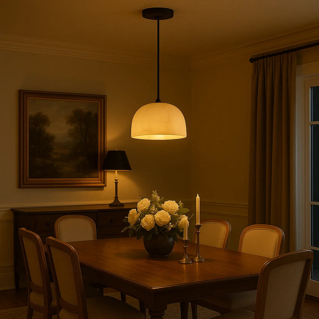 COGNAC ORB PENDANT LIGHT