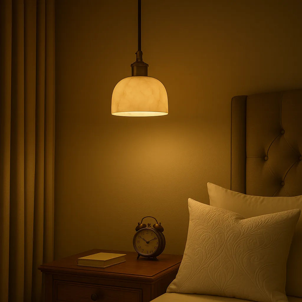 COGNAC ORB PENDANT LIGHT