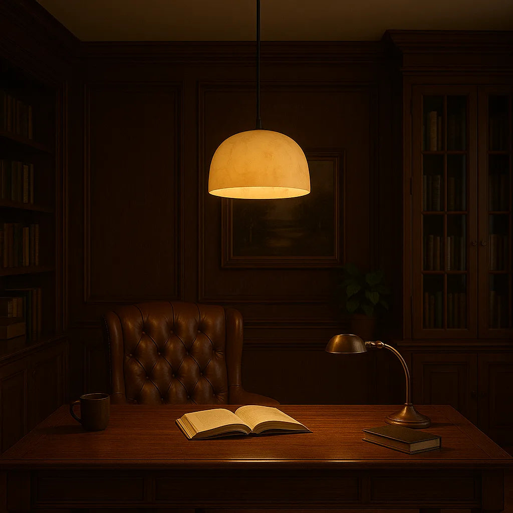 COGNAC ORB PENDANT LIGHT