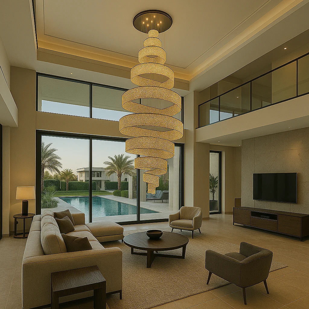 DYNASTY DUPLEX CHANDELIER