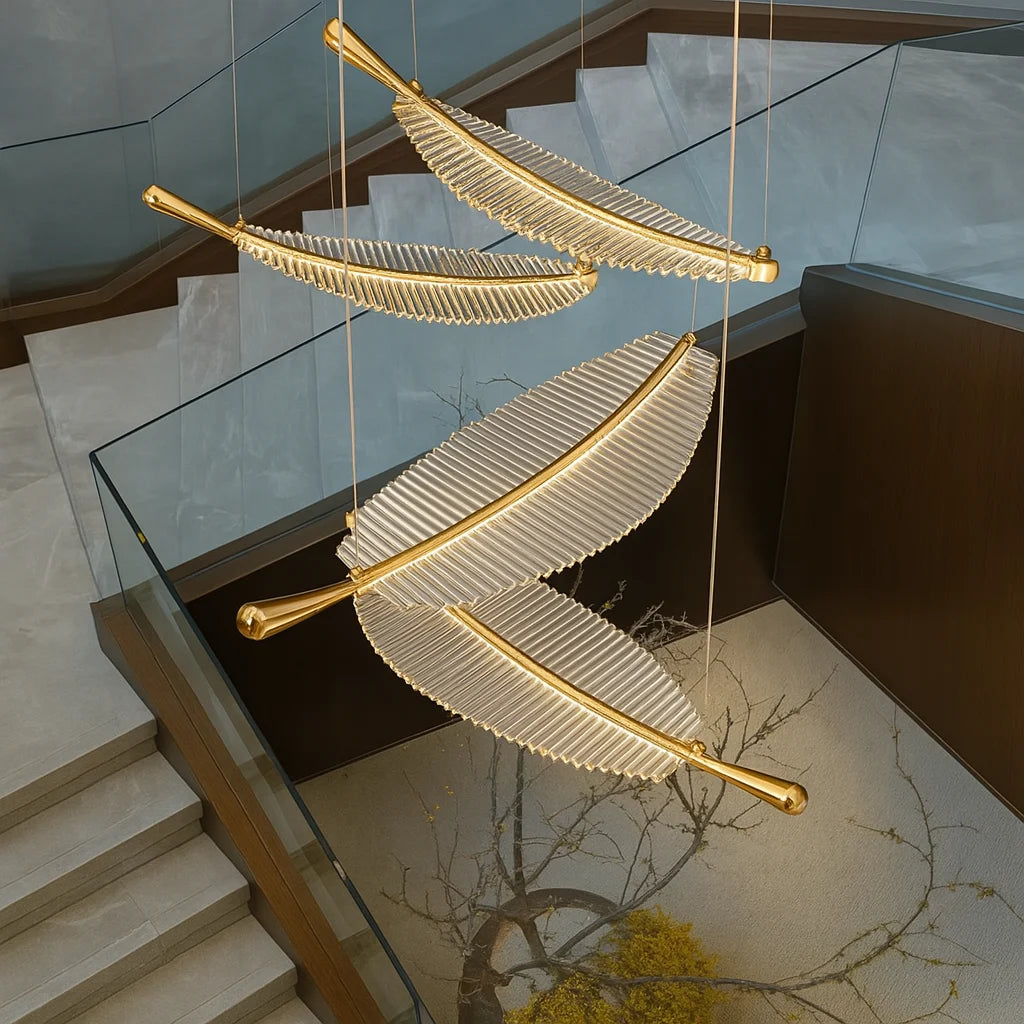 LEAF DUPLEX CHANDELIER