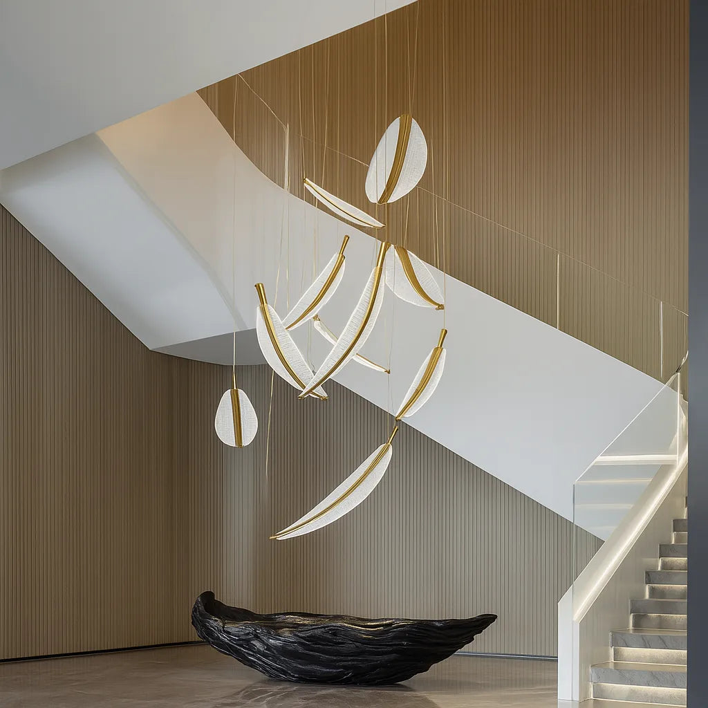 LEAF DUPLEX CHANDELIER