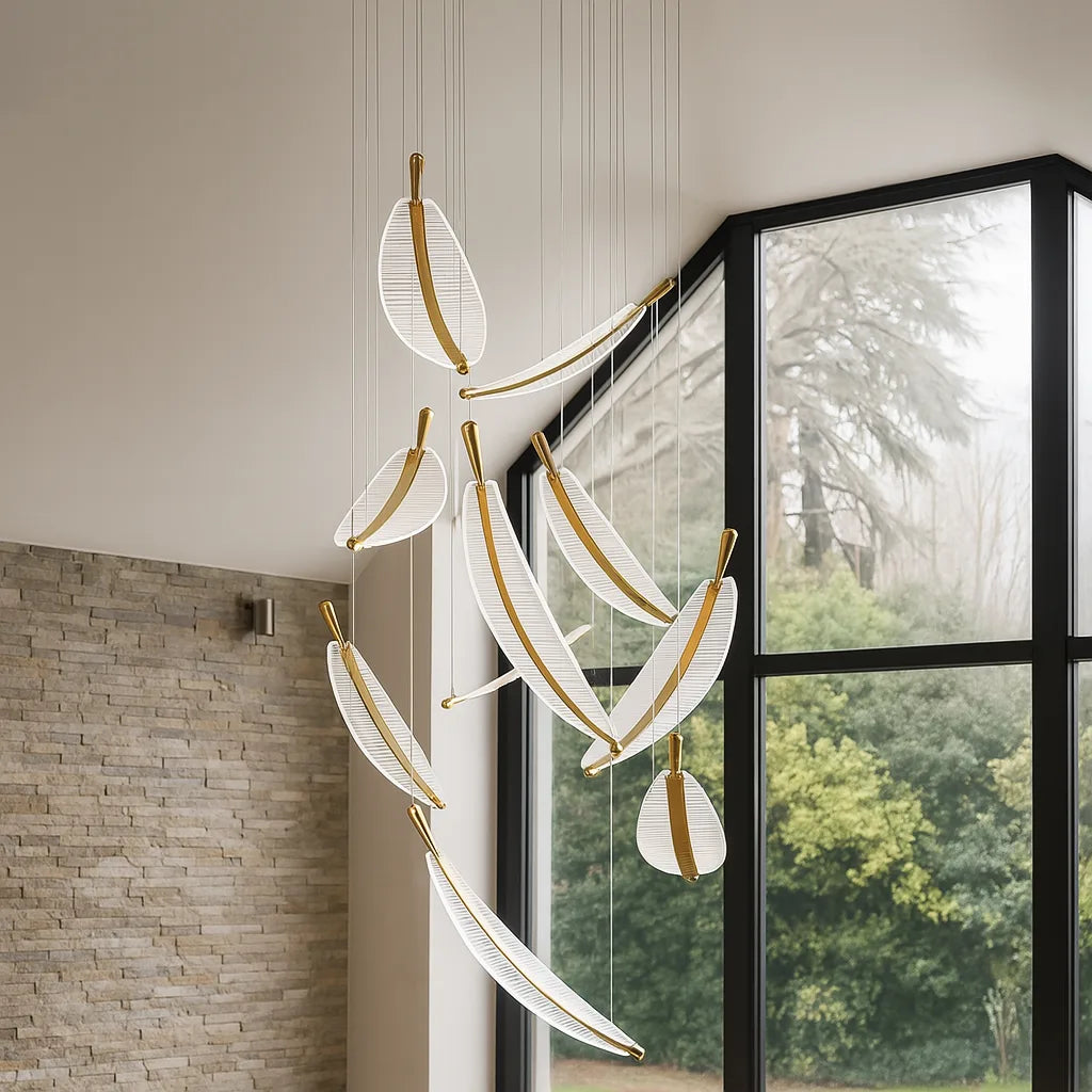 LEAF DUPLEX CHANDELIER