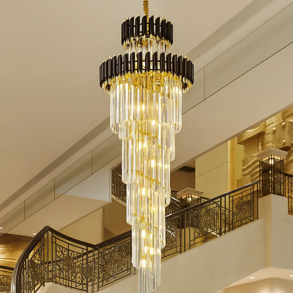IMPERION CRYSTAL DUPLEX CHANDELIER