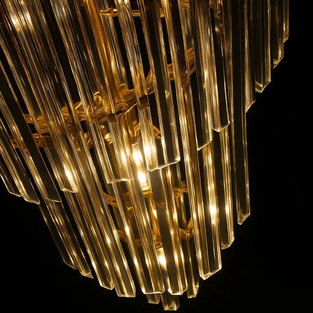 IMPERION CRYSTAL DUPLEX CHANDELIER