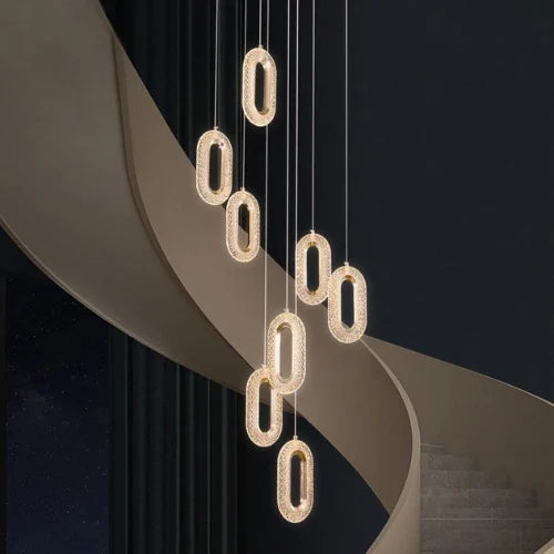 ORBITRA DUPLEX CHANDELIER
