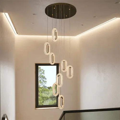 ORBITRA DUPLEX CHANDELIER