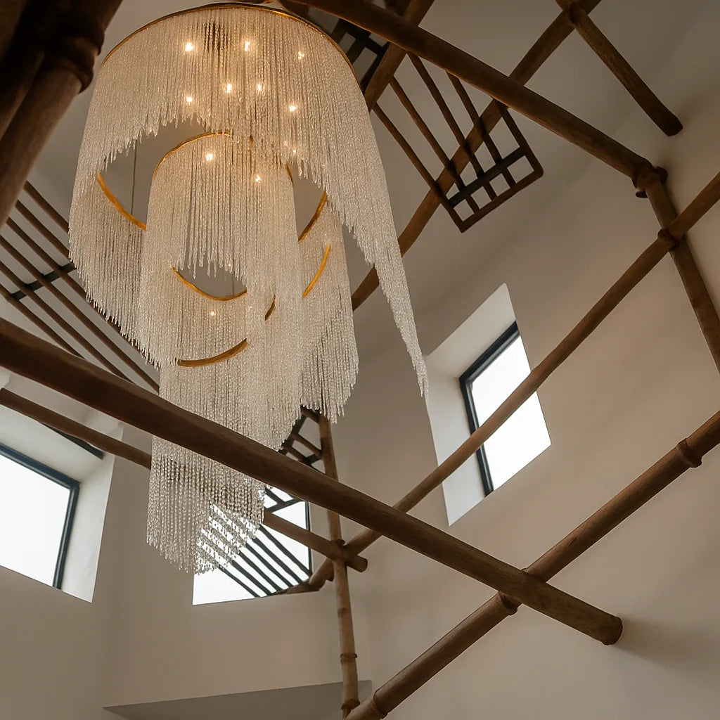 IMPERIAL SPIRAL DUPLEX CHANDELIER