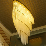 LUSTREFALL CRYSTAL DUPLEX CHANDELIER