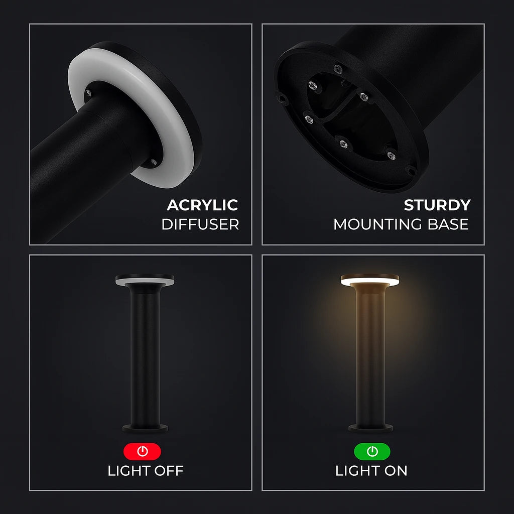 HALOCAP LED BOLLARD LIGHT