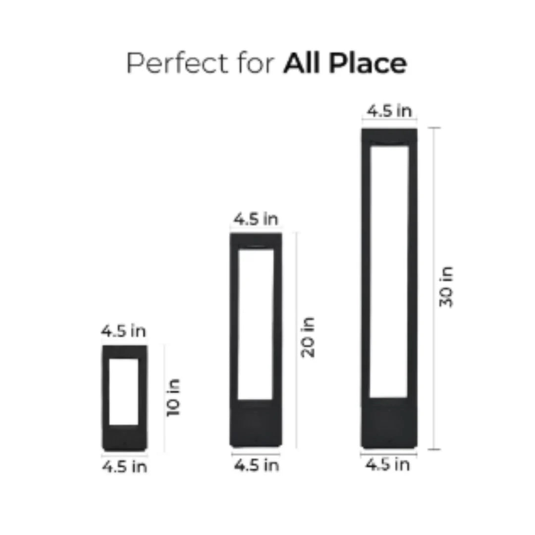 VISTABEAM WATERPROOF BOLLARD LIGHT