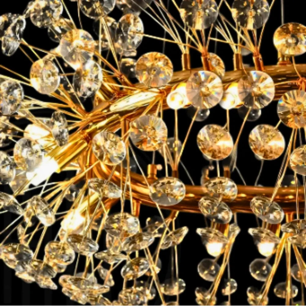 GOLDEN BLOOM CHANDELIER