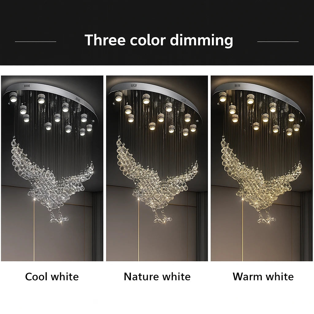 CRYSTAL FALCON CHANDELIER