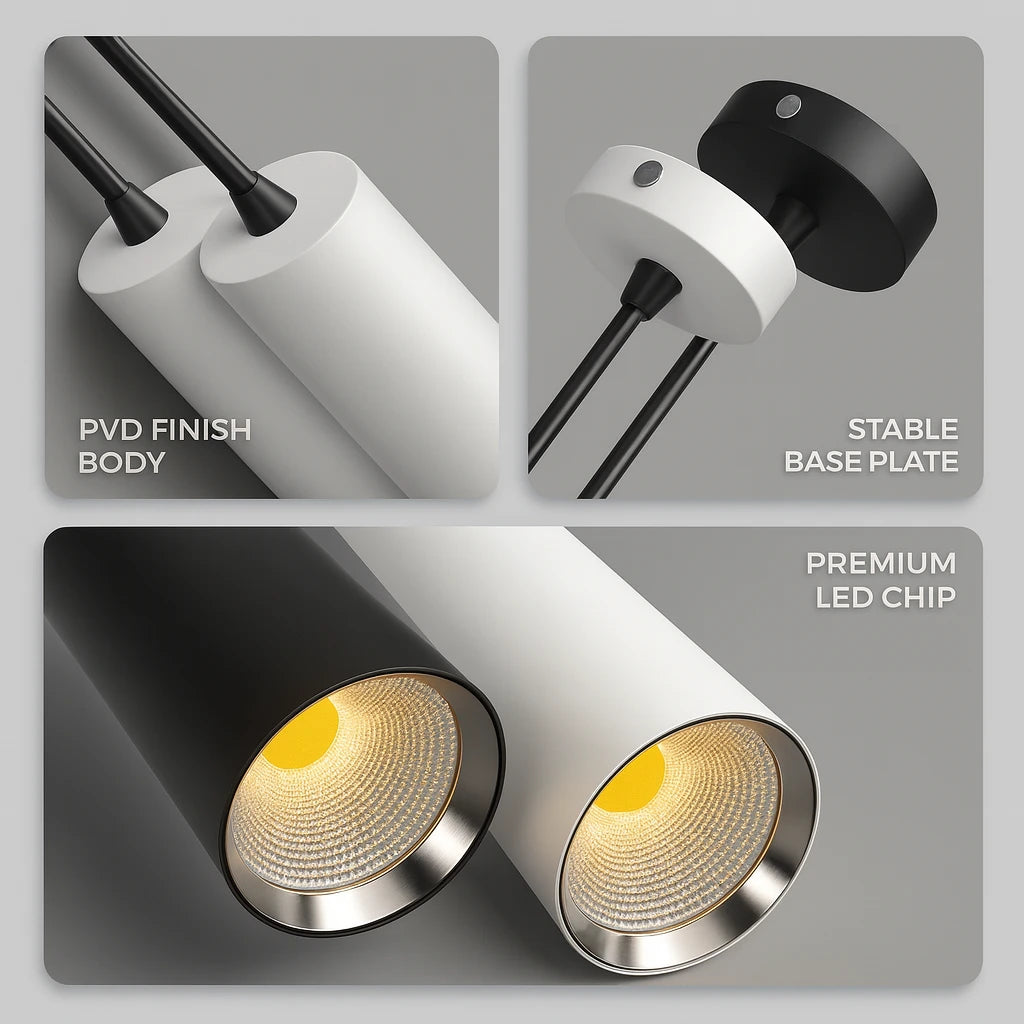 ONYX BEAM- SLEEK PENDANT LIGHT