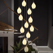 OPULENT BLOSSOM DUPLEX CHANDELIER