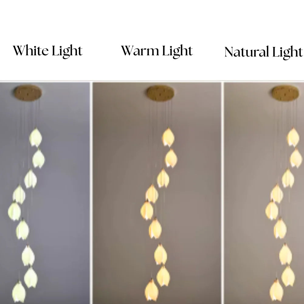 OPULENT BLOSSOM DUPLEX CHANDELIER