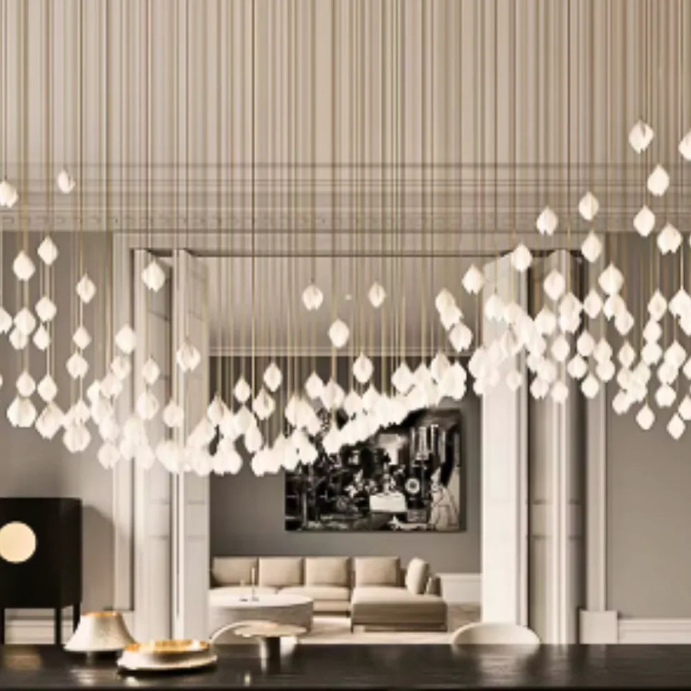 OPULENT BLOSSOM DUPLEX CHANDELIER