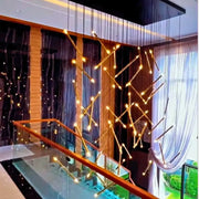 STARLIT STREAM MODERN CHANDELIER