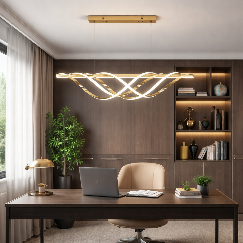 Aurelia Wave (3C LED) Chandelier