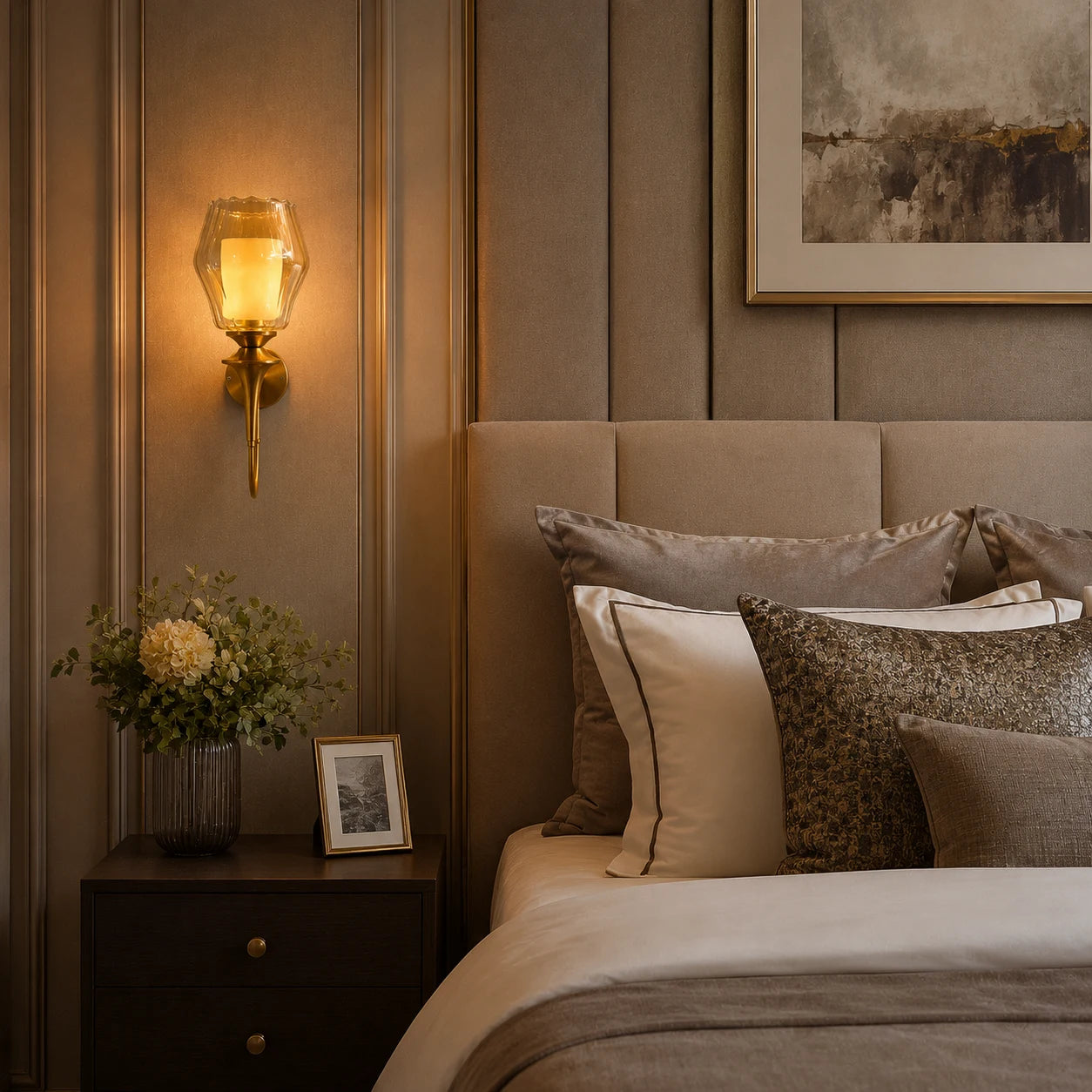 AURYN FLAME WALL SCONCE