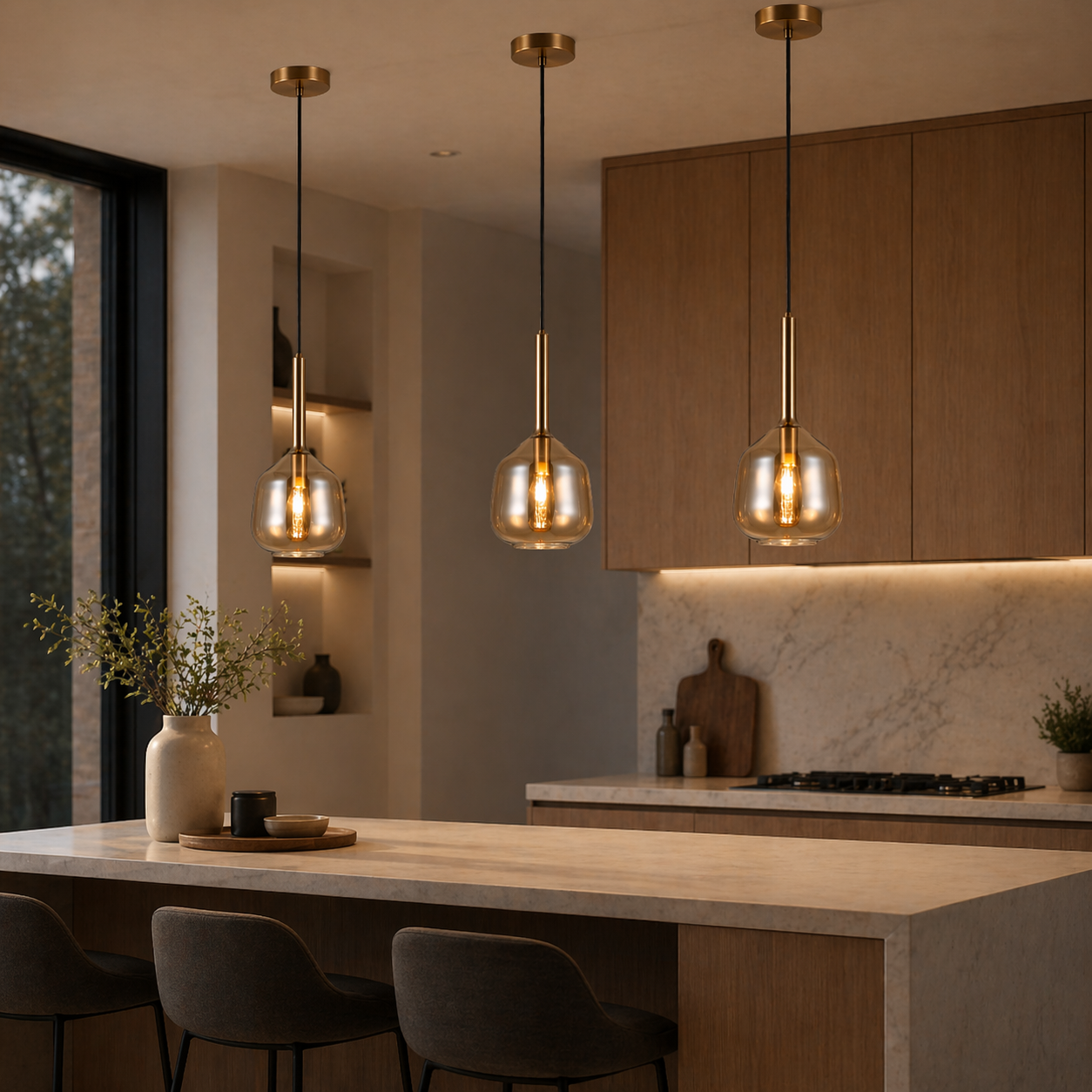 BRISTA GLASS PENDANT LAMP