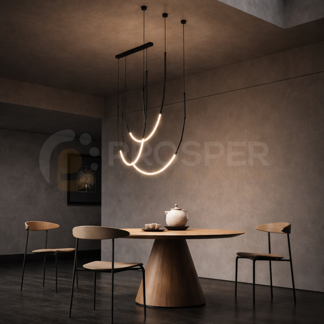 CURVEON LED PENDANTS (SET OF 3)