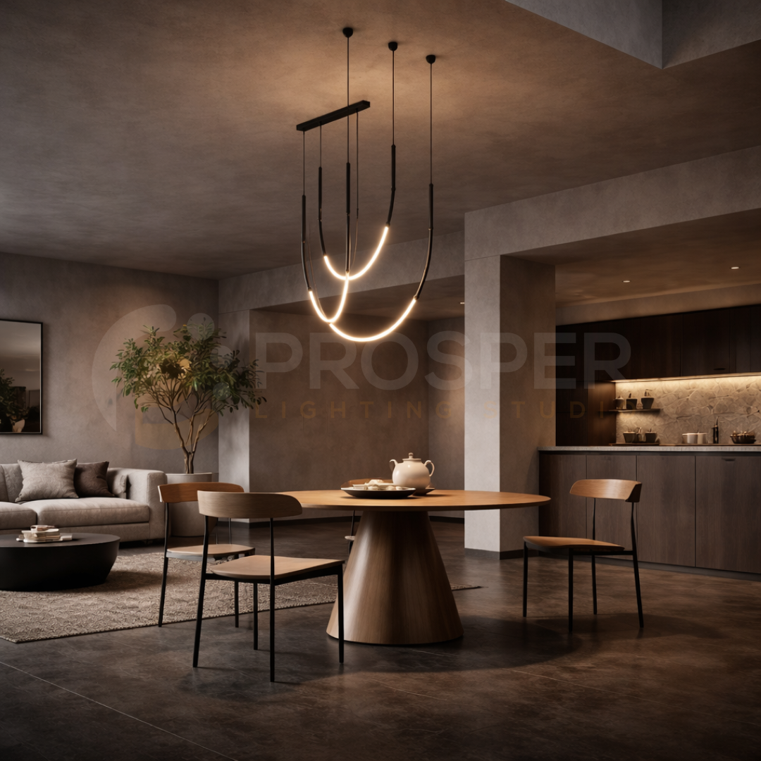 CURVEON LED PENDANTS (SET OF 3)