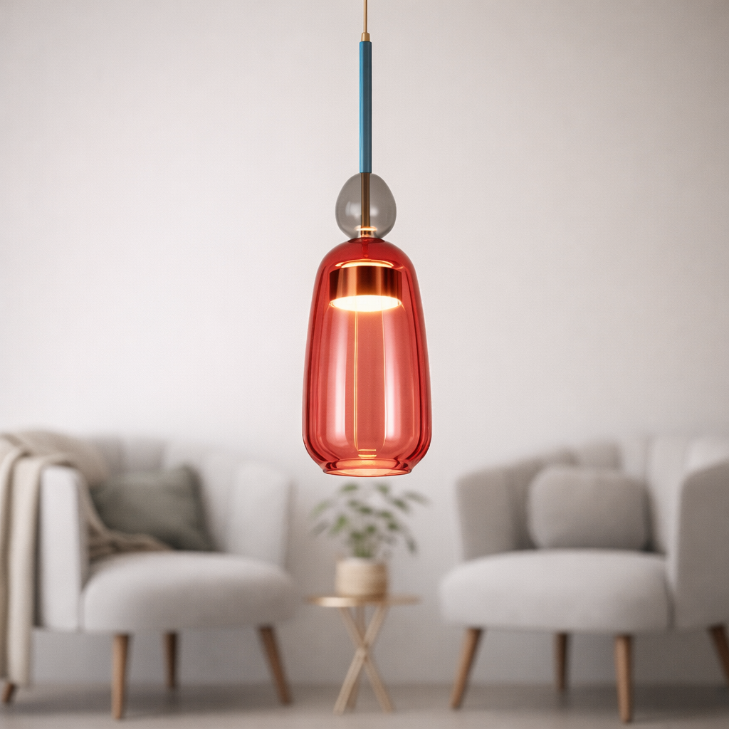 BLAZE GLASS PENDANT LIGHT
