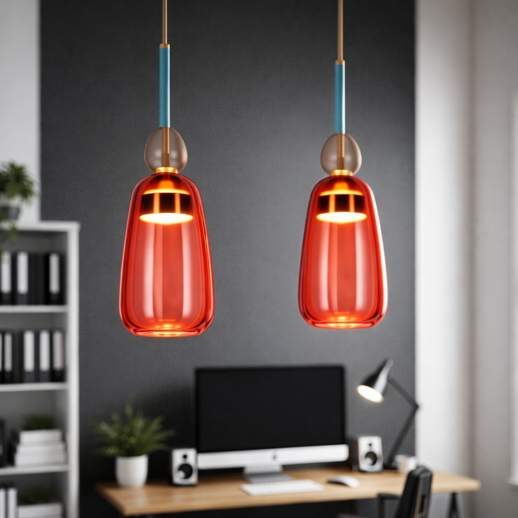 BLAZE GLASS PENDANT LIGHT