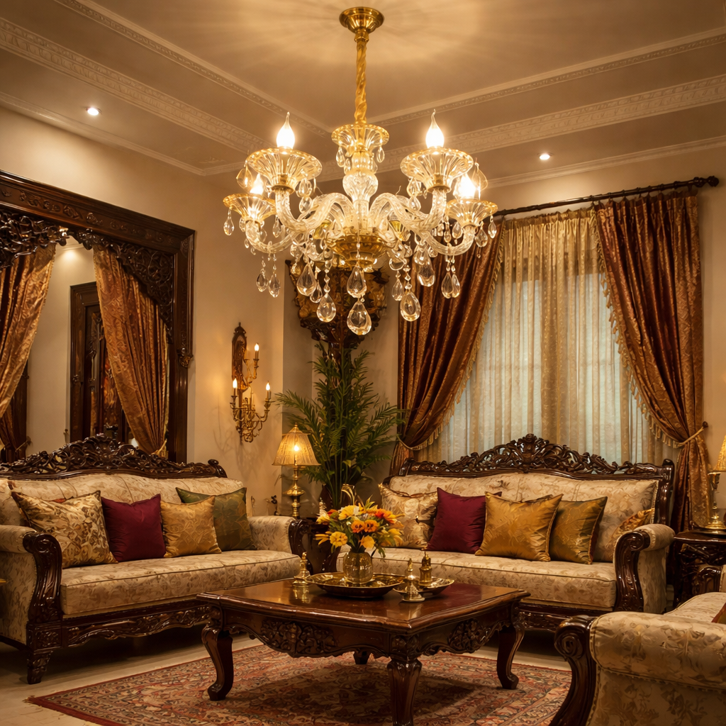 OPULENZA CRYSTAL CHANDELIER