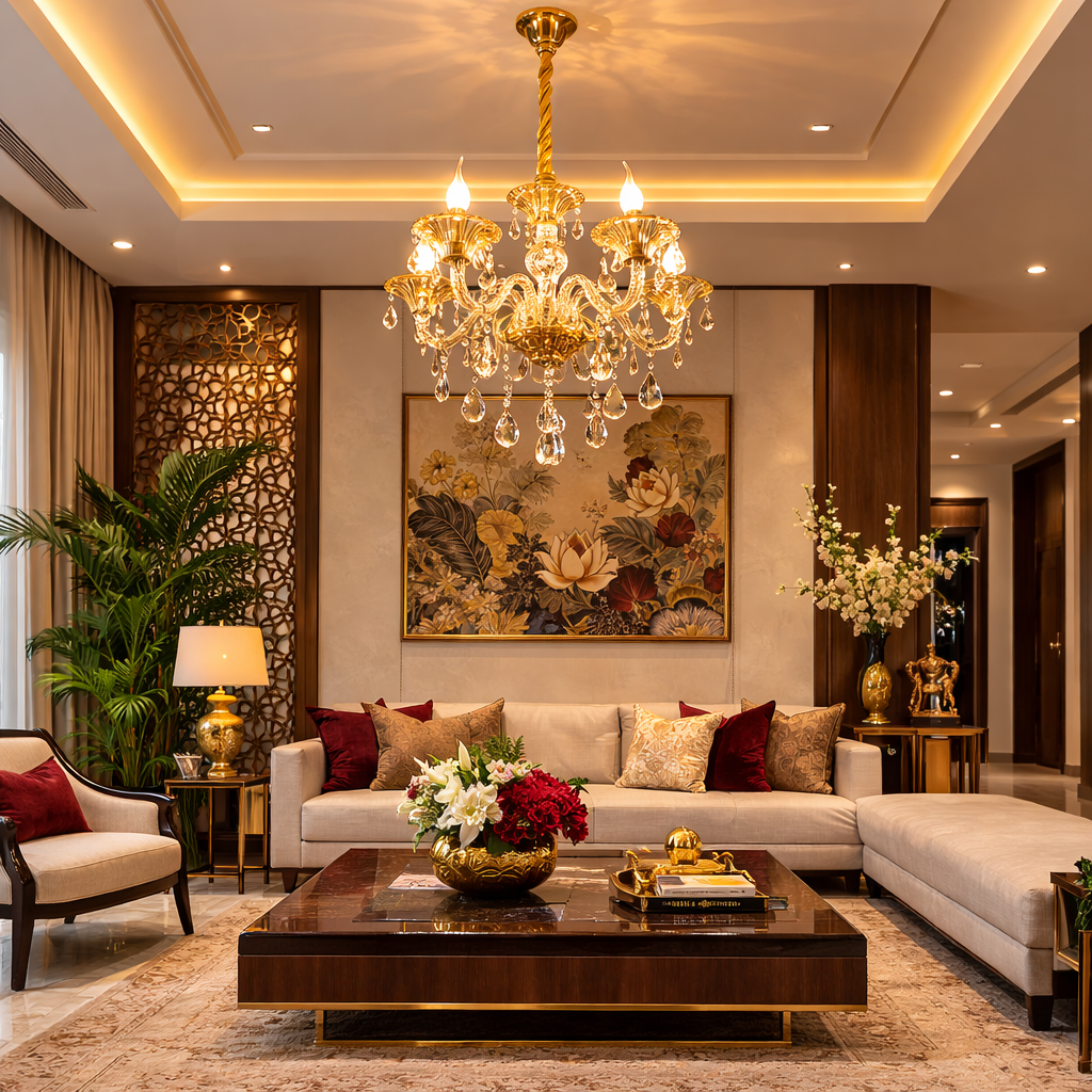 OPULENZA CRYSTAL CHANDELIER