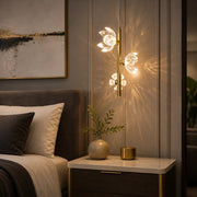 CRYSTAL FLORAL PENDANT LIGHT