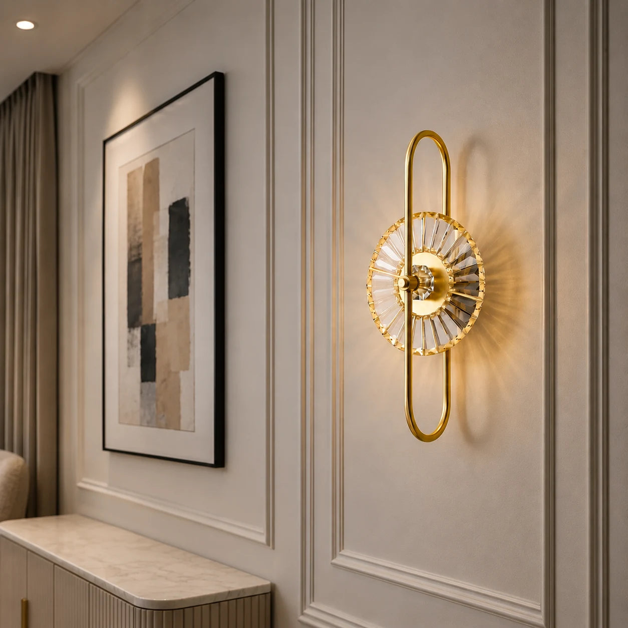 ECLIPTIC RADIANCE WALL LIGHT