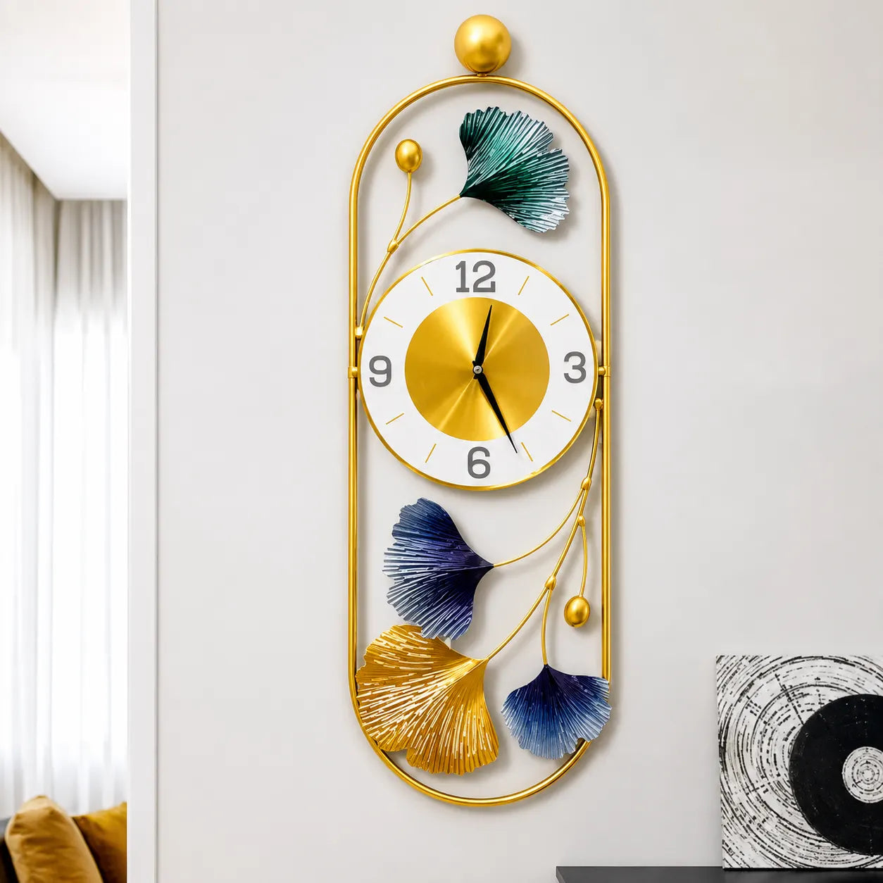 ELYSIA DESIGNER METAL WALL CLOCK
