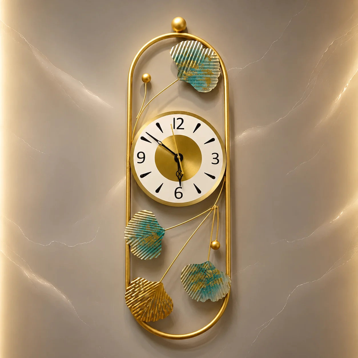 ELYSIA DESIGNER METAL WALL CLOCK