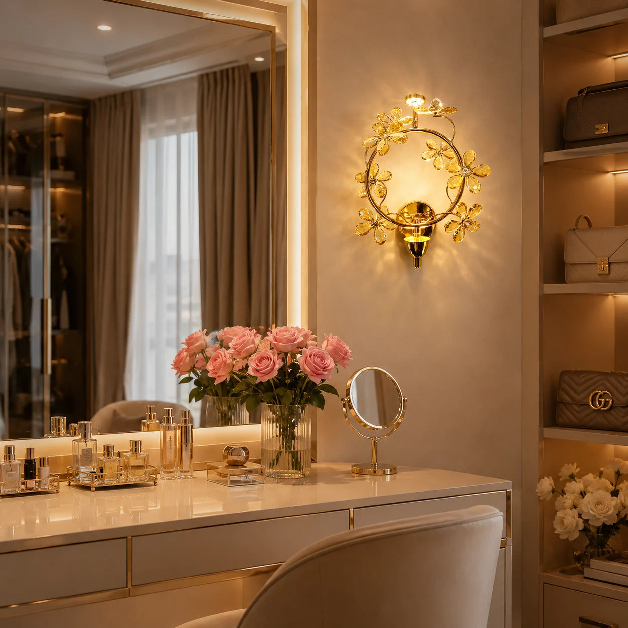 FLORENZA LUXE WALL SCONCE
