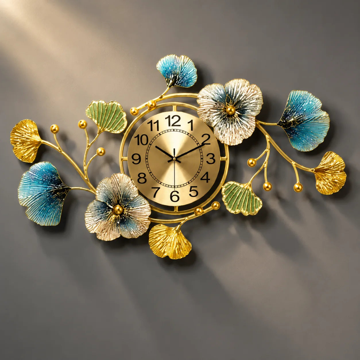 FLORENZA DESIGNER METAL WALL CLOCK
