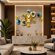 FLORENZA DESIGNER METAL WALL CLOCK