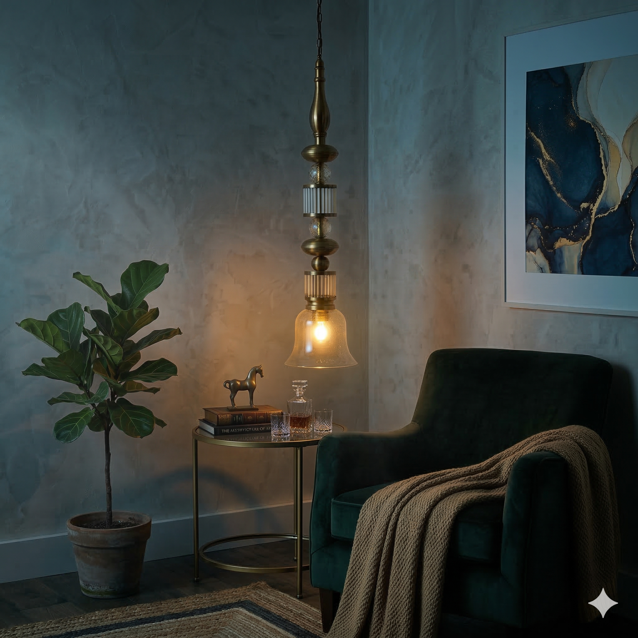 Averon Vintage Pendant Light