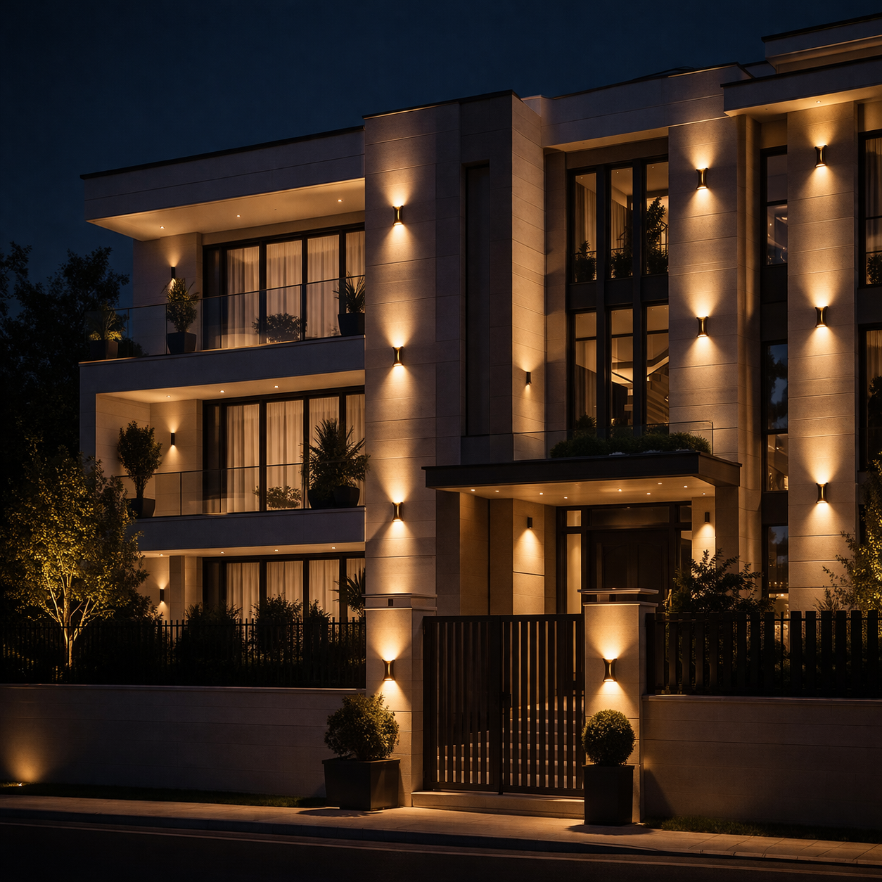 GLOWGUARD OUTDOOR LIGHT