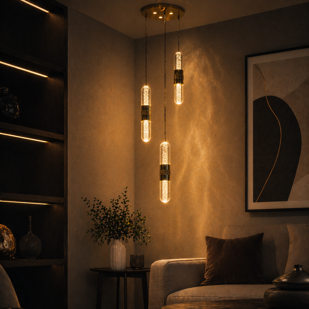 GLOWSPIRE HANGING LIGHT