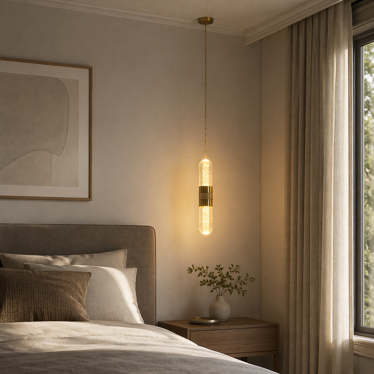 GLOWSPIRE HANGING LIGHT