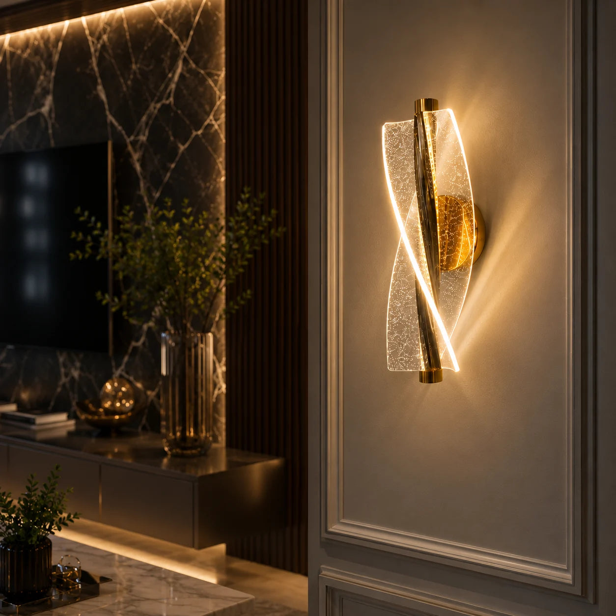 GLOW WEAVE WALL LAMP